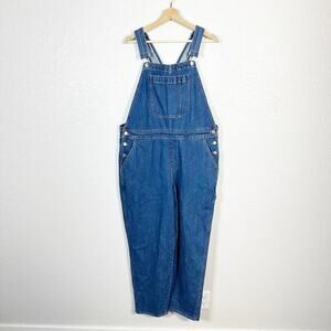 J. Crew Women’s Slouchy Boyfriend Denim Jean Overalls 90s Y2K‎ Carpenter XXL